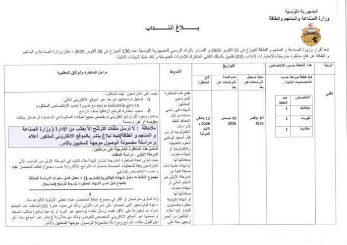 الوثائق اللازمة للتسجيل في مناظرة الوظيفة العمومية 2025