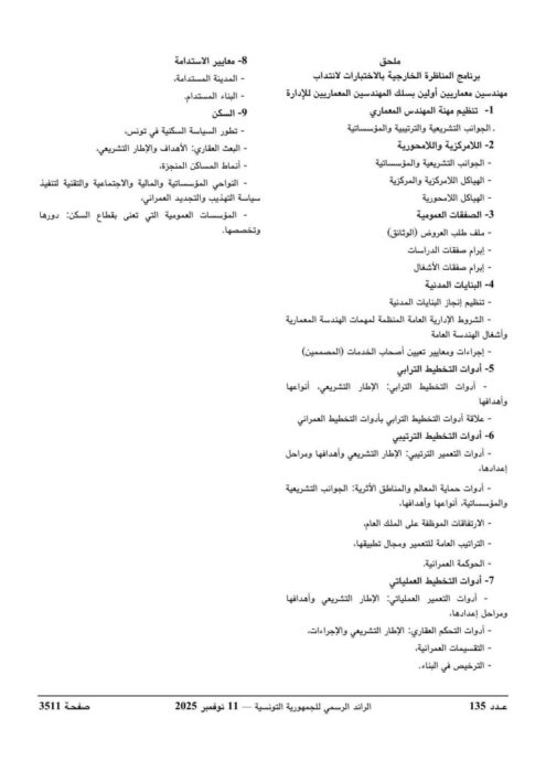 إمضاء وزير التربية ورئيسة الحكومة على قرار المناظرة بالرائد الرسمي