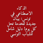 الذكاء الاصطناعي في تونس بيبان جديدة للخدمة تحل كل يوم دليل شامل للشباب التونسي
