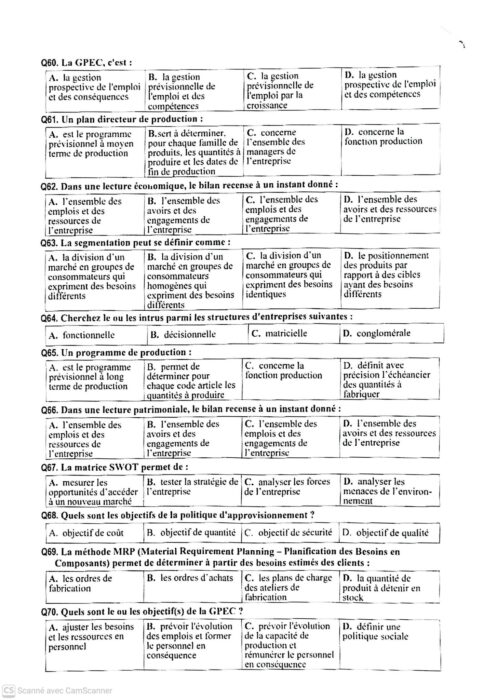 نموذج امتحان كاباس تخصص تصرف (إدارة) - الصفحة 8