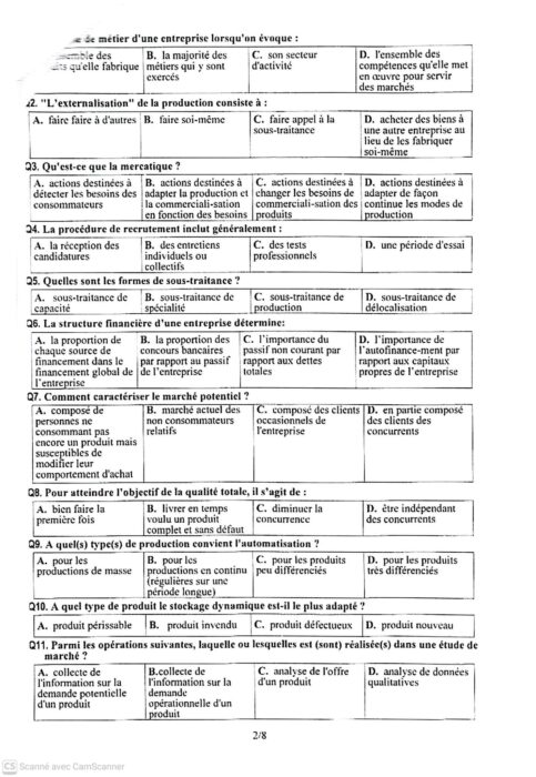 نموذج امتحان كاباس تخصص تصرف (إدارة) - الصفحة 24