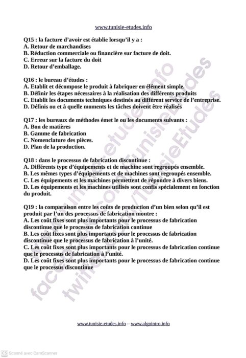 نموذج امتحان كاباس تخصص تصرف (إدارة) - الصفحة 16