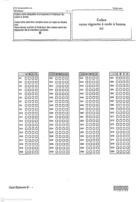 نموذج امتحان كاباس تخصص تصرف (إدارة) - الصفحة 3