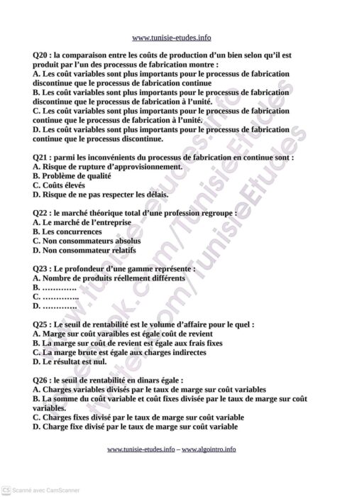 نموذج امتحان كاباس تخصص تصرف (إدارة) - الصفحة 13