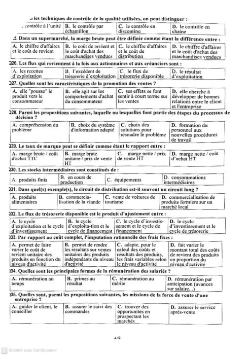 نموذج امتحان كاباس تخصص تصرف (إدارة) - الصفحة 17