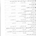 الصفحة الثانية من اختبار CAPES (الكاباس) في اختصاص اللغة العربية