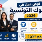 فرص عمل في البنوك التونسية 2026 انتدابات مستوى البكالوريا والجامعيين قد م الآن