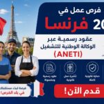 فرص عمل في فرنسا 2026 عقود رسمية عبر الوكالة الوطنية للتشغيل ANETI قدم الآن