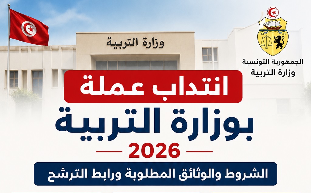 انتداب عملة بوزارة التربية 2026 الشروط والوثائق المطلوبة ورابط الترشح