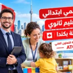 نتداب معلمي ابتدائي واساتذة تعليم ثانوي ومربي طفولة بكندا عن طريق وكالة التعاون الفني ATCT