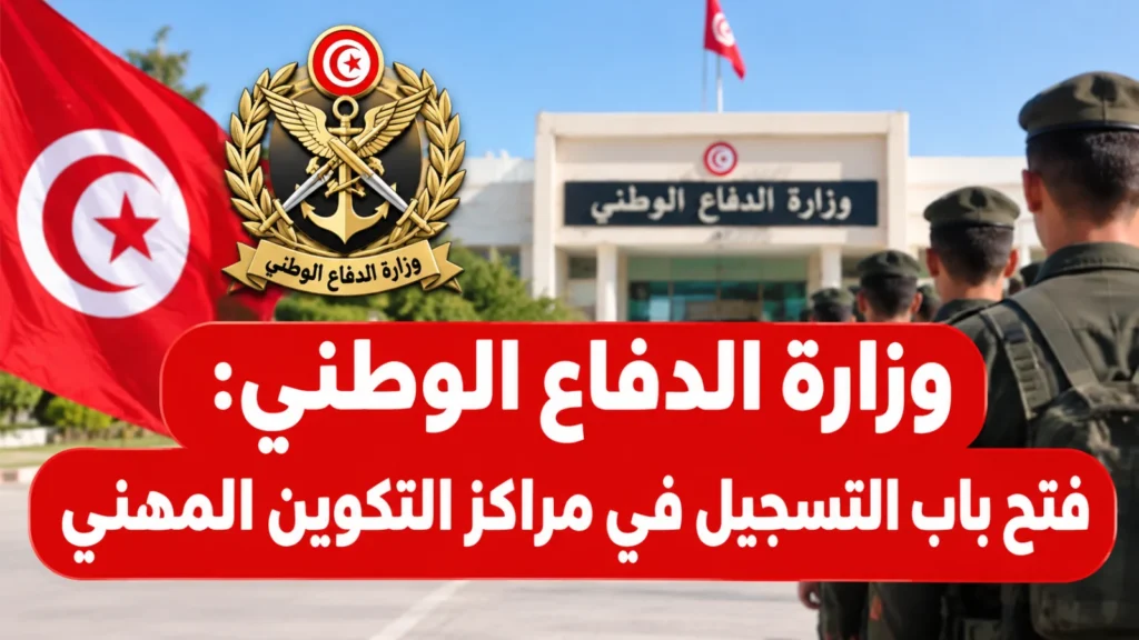 وزارة الدفاع الوطني: فتح باب التسجيل في مراكز التكوين المهني